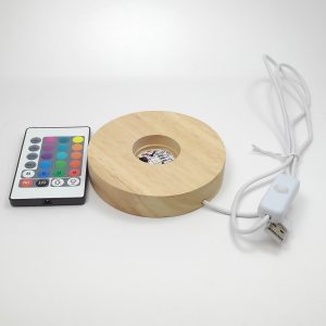 LED木製ライトベーススタンドop001