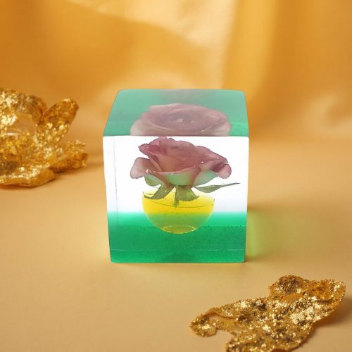 レジン・フラワーキューブfc008