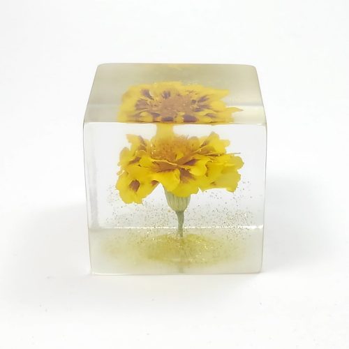 レジン・フラワーキューブfc009