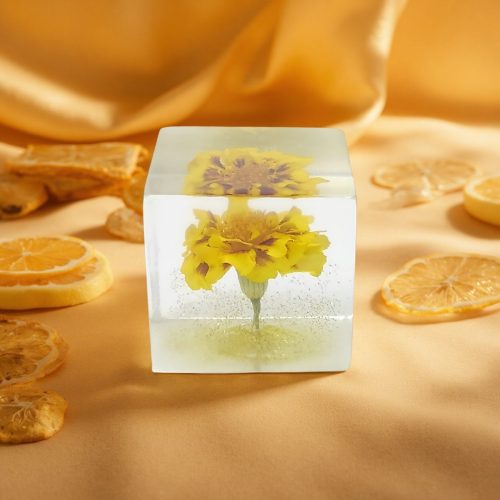 レジン・フラワーキューブfc009