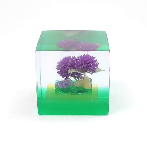 レジン・フラワーキューブfc012