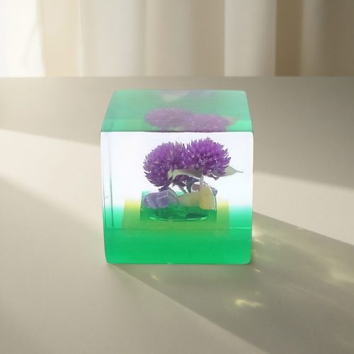 レジン・フラワーキューブfc012