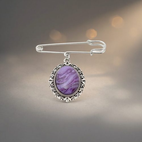 ポーリングアートアクセサリー・ブローチ・みやびpaa-my005