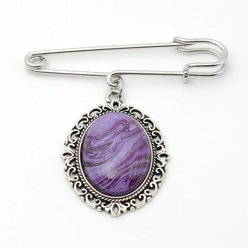 ポーリングアートアクセサリー・ブローチ・みやびpaa-my005