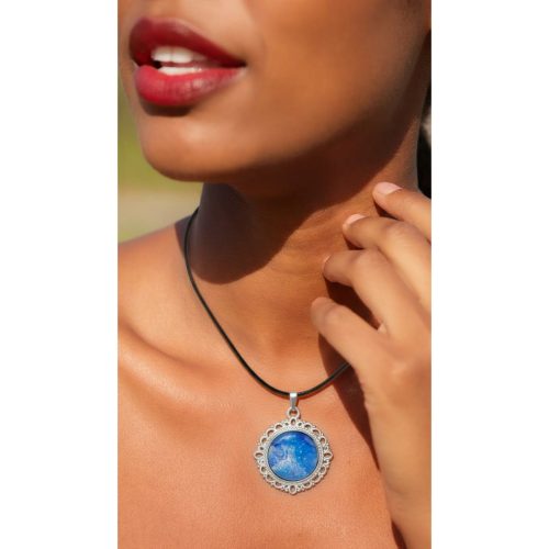 ポーリングアートアクセサリー・ペンダント・オーシャンpaa-oc001