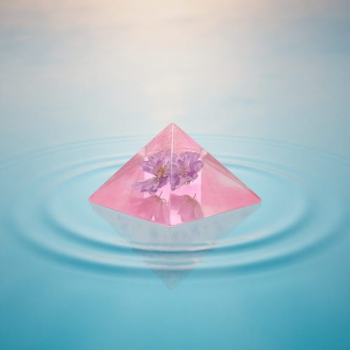 レジン・フラワーピラミッドfp002